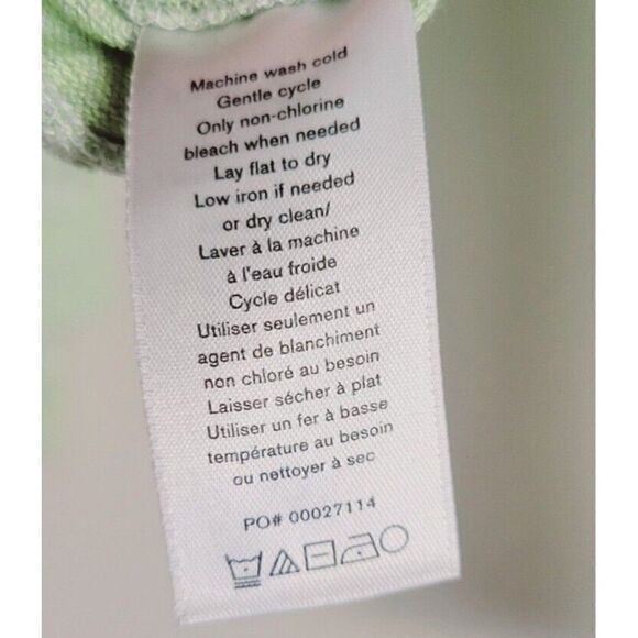 Rag & Bone Lime Green Knit Long Sleeve Mockneck Pullover Sweater Women Size S - Picture 7 of 8